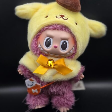 Pompompurin x Labubu Crossover Outfit