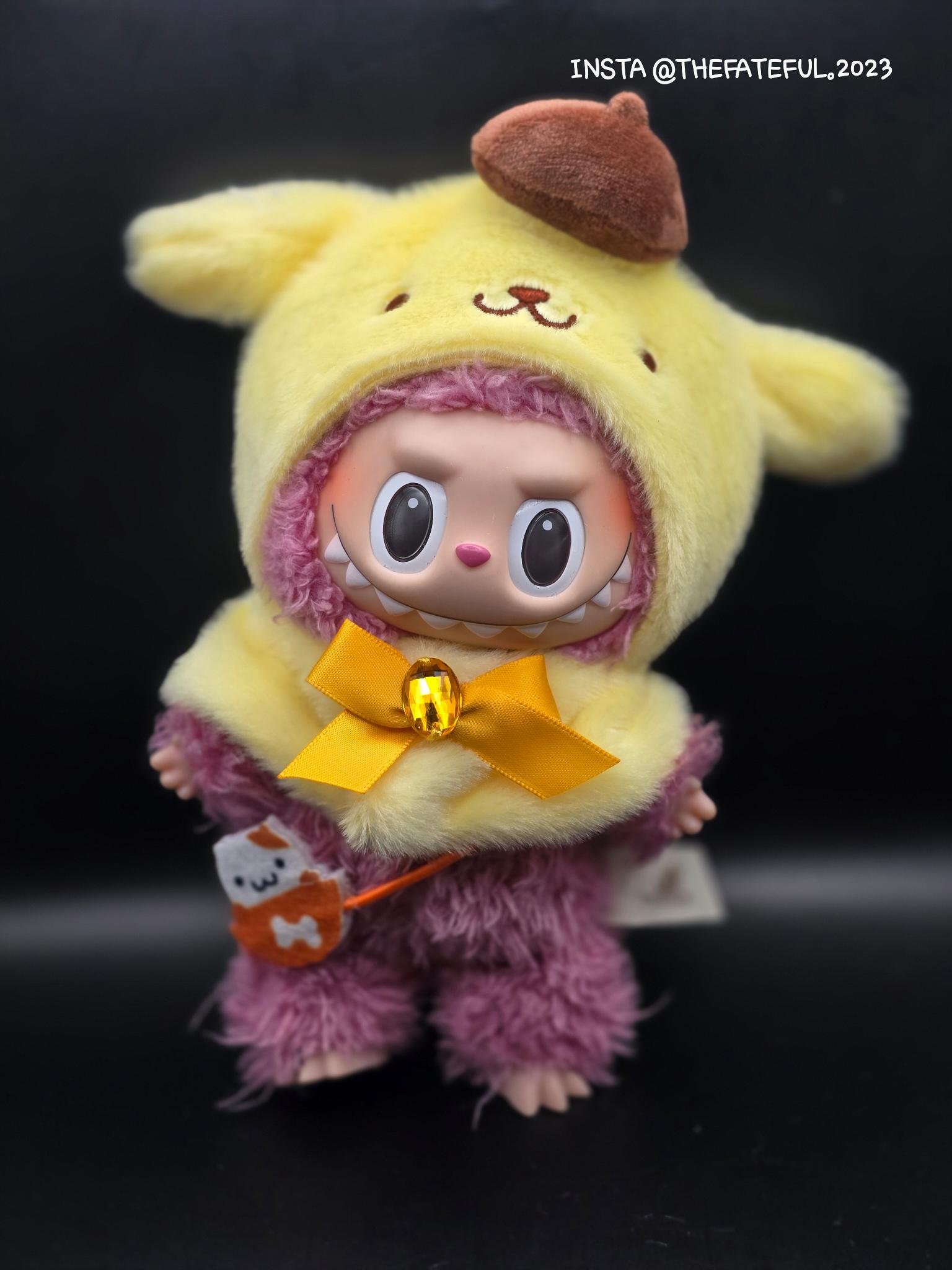 Pompompurin x Labubu Crossover Outfit
